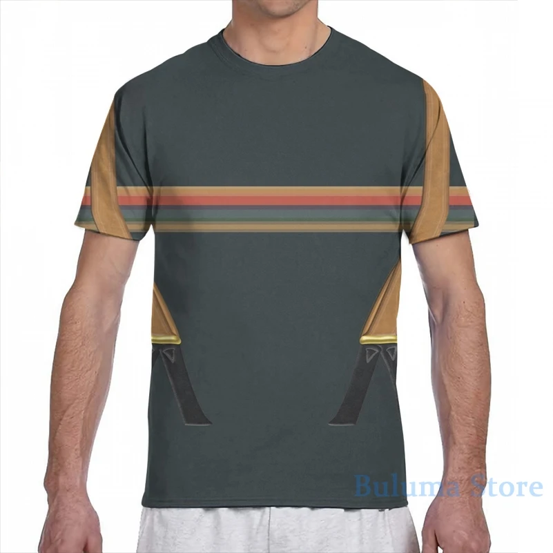 Джоди Уиттакер 13th Доктор костюм для мужчин футболка женщин со сплошным принтом