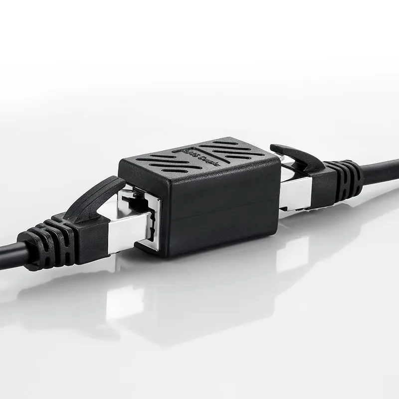 RJ45 муфта сети Ethernet двойной прямой головкой Lan кабель Joiner CAT 5 5E 6 6a Удлинитель
