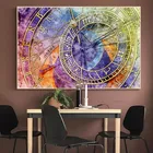 5D алмазная живопись, полностью круглые часы, картина, вышивка, настенное искусство, мозаика, наборы для вышивки крестиком, живопись, украшения для гостиной