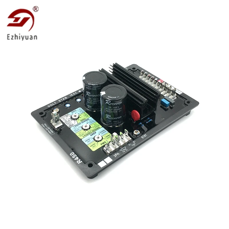 

Ezhiyuan R450 AVR Automatic Voltage Regulator Generator Parts for Leroy Somer Alternator