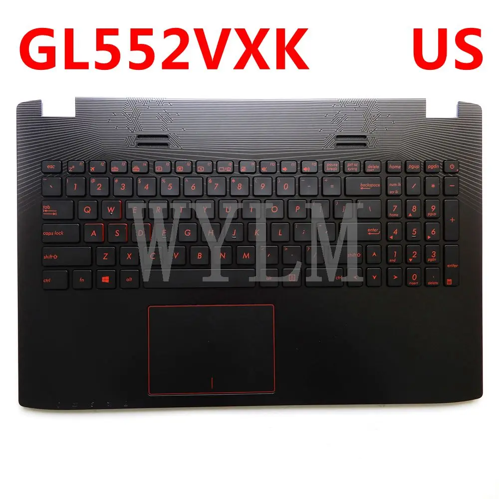 ROG GL552VW For ASUS GL552VX GL552V ZX50V GL552VW GL552VXK GL552VL Bilingual laptop keyboard frame C case external