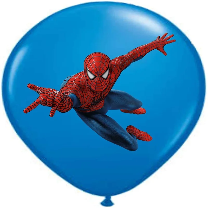 Лига Справедливости Человек паук латексные воздушные шары для детей мальчиков