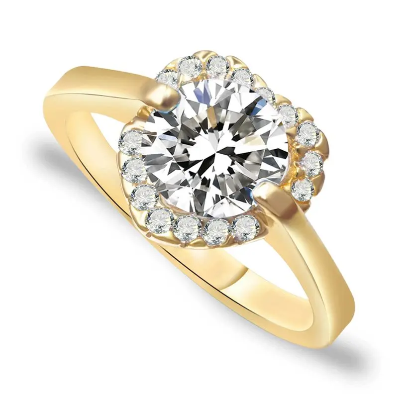 16 различных стилей классические геометрические свадебные кольца невесты для