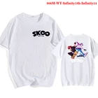 Футболка унисекс, с принтом в стиле японского аниме SK8 The Infinity Anga Reki, с коротким рукавом, футболка с готическим рисунком