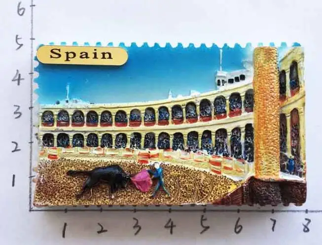 Испанский файтинг Булл путешествия памятные магнитные магниты на холодильник