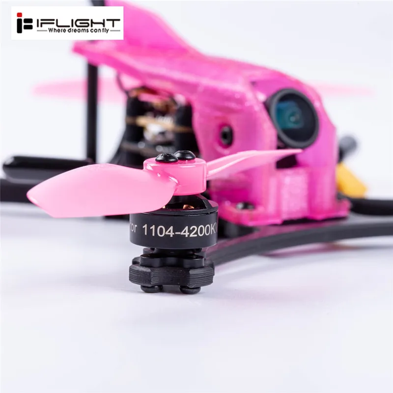 IFlight TurboBee 136RS микро FPV гоночный Радиоуправляемый Дрон 136 мм 4S версия света