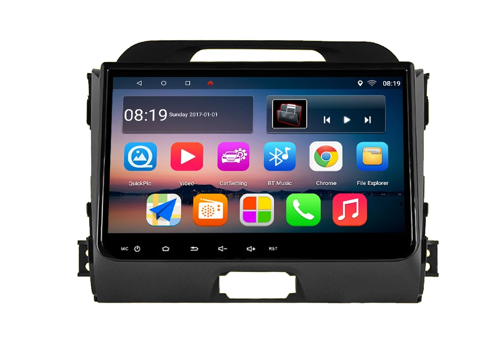 

9" octa-core 1280*720 QLED screen Android 10 Car GPS video player Navigation for Kia Sportage 2011-2016