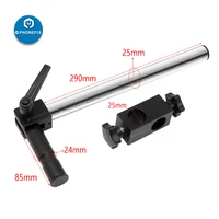 diameter 25mm heavy duty multi axis adjustable metal arm support for industry usb digital video microscope table stand holder