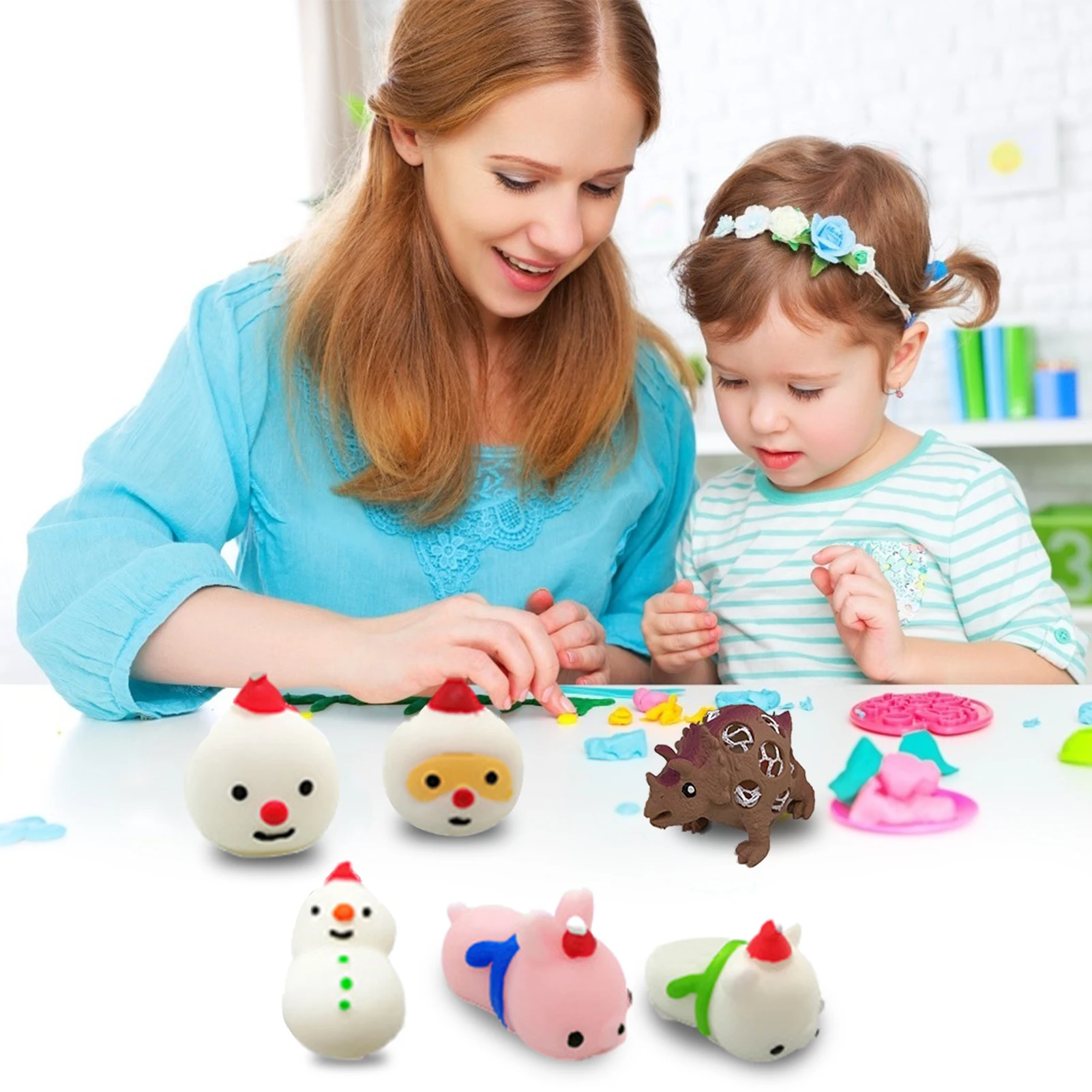 

32pcs Fidget Sensory Toy Set Autism ADHD Anxiety Therapy Toys Pop Bubble Stress Relief Squeeze Toys For Kids Adults Dropship