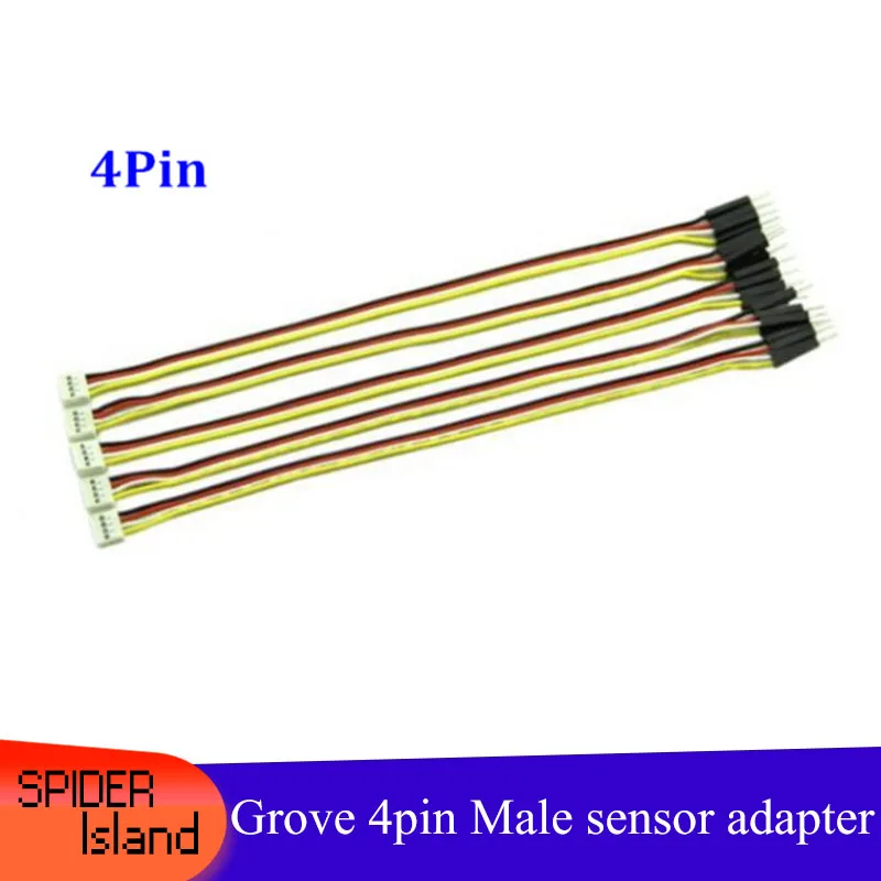 Grove 4PIN MALE sensor dedicated adapter CABLE 50PCS/LOT