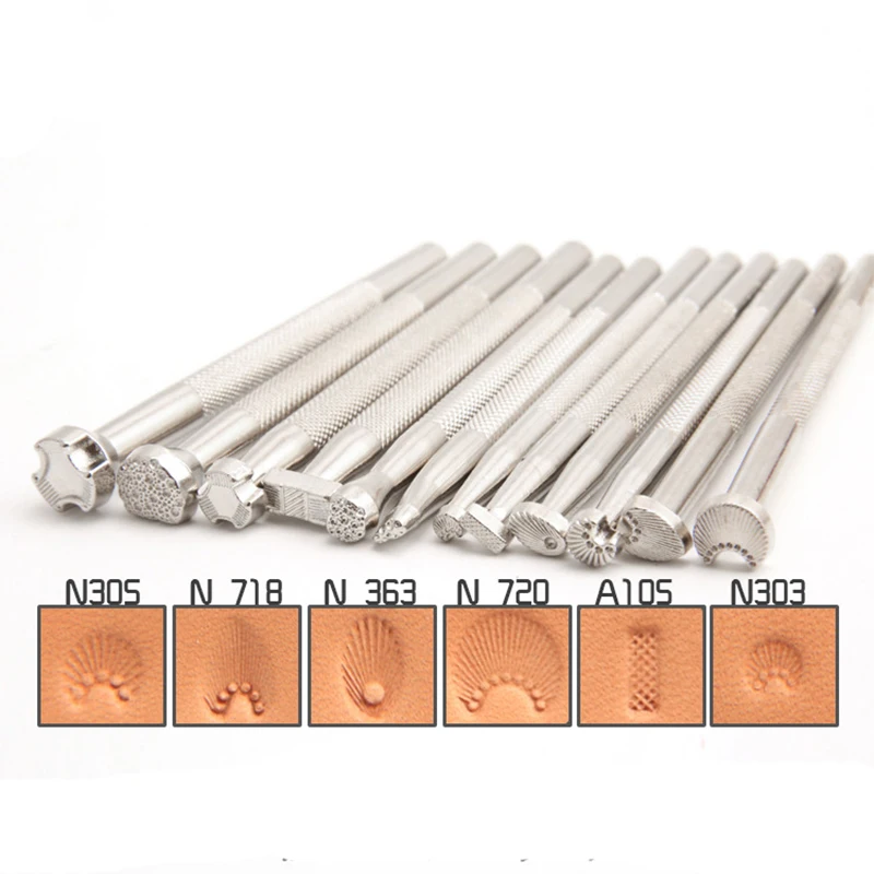 Инструменты для штамповки кожи инструменты работы с кожей|Резьба| |