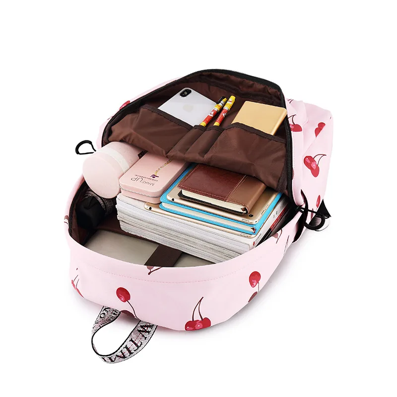 Водонепроницаемые женские рюкзаки из полиэстера с мягкой спинкой Женский ранец