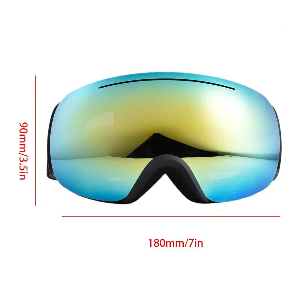 

Winter Skiing Glasses Double Layer Windproof Anti-fog Ski Mountaineering Goggle For Adult UV Protection Ski Goggle Dropshipping