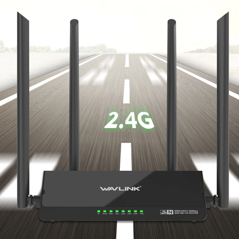 Wavlink беспроводной умный Wifi роутер 300 Мбит/с Wi-Fi ретранслятор точка доступа с 4x5dbi