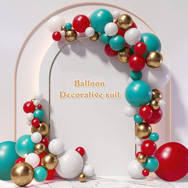 

Colorful Balloon Chain Garland Set Latex Balloon Creative Party Decoration for Wedding Birthday Parties PR Sale