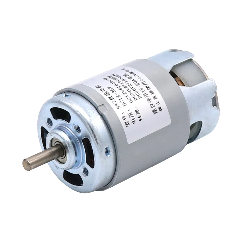 Мощный двигатель постоянного тока 997 12-24 В высокоскоростной 36 с высоким крутящим