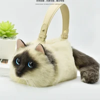 luxury mini bag high quality female cute siamese cat womens leather handbags fashion womens bag 2022 crossbody shoulder bags