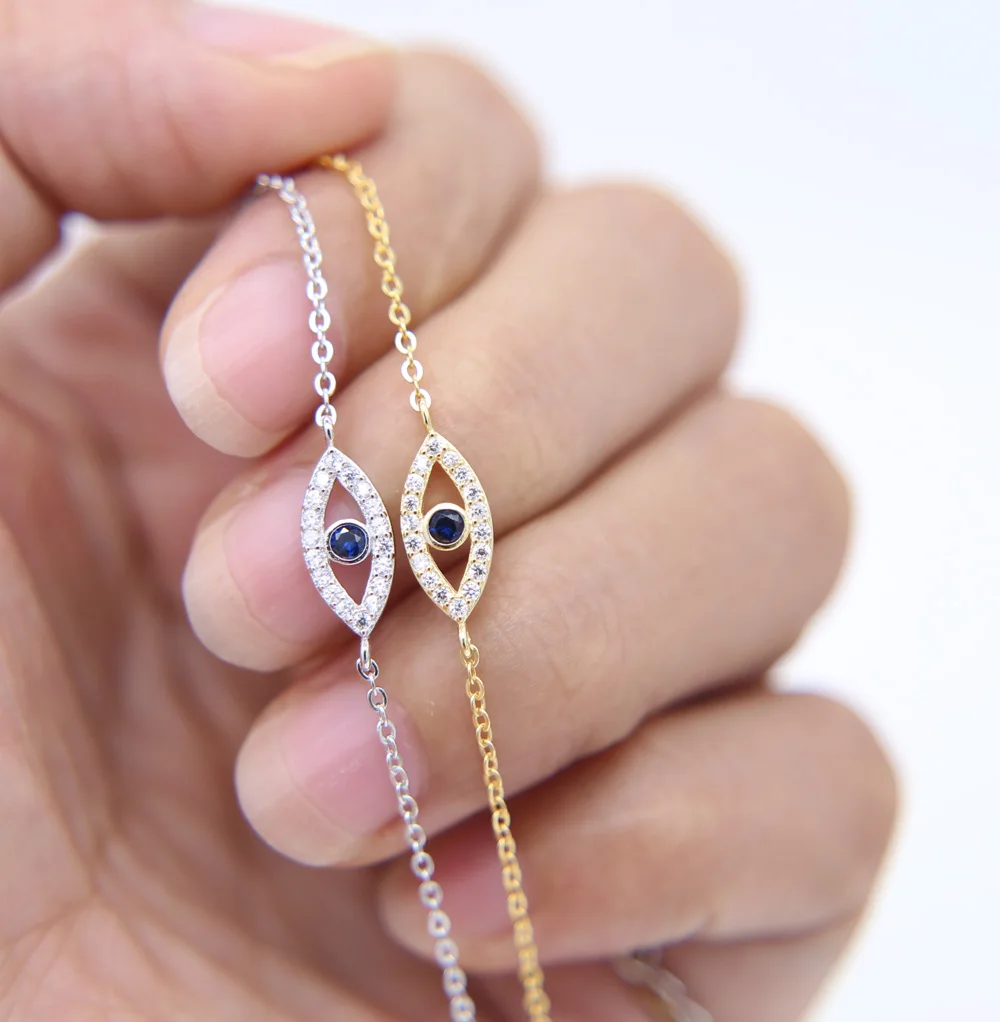 Новейшие трендовые браслеты из стерлингового серебра 925 пробы с цепочкой в виде