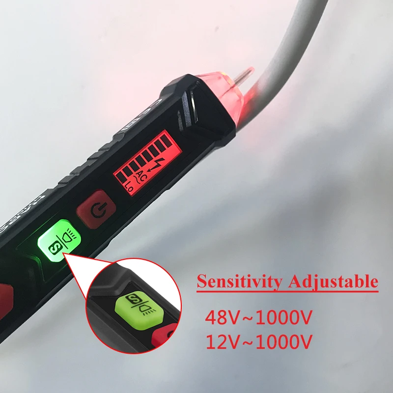 HT100E digital voltmeter Intelligent Non-contact Pen Alarm voltage detector meter ac tester auto tachometer | Инструменты