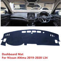 for nissan altima 2019 2020 l34 high quality anti slip mat sunshade dashmat protect carpet dashboard cover pad accessories