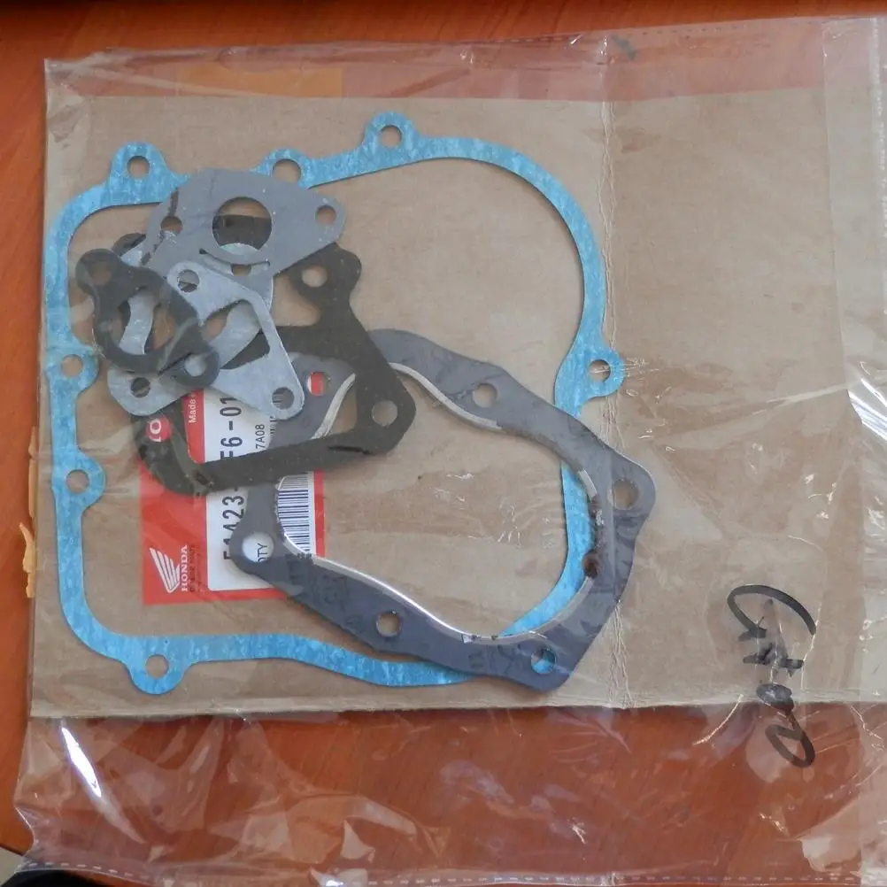 

G100 GASKET SET COMPLETE FOR HONDA 2.5HP CYLINDER EXHAUST MUFFLER AIR FILTER CARB INTAKE MANIFOLD CRANKCASE CARBUERTOR INSULATOR