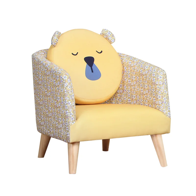 

TT Children's Sofa Seat Cute Reading Armchair Nordic Floral Girl Boy Home Ins Style