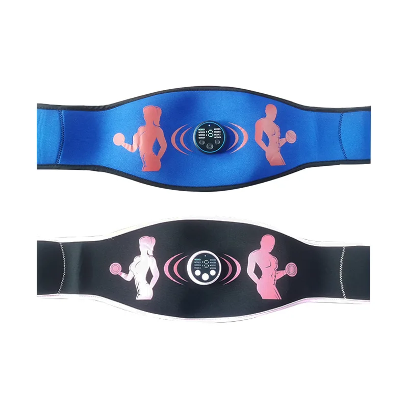 Массажный пояс для похудения тоник мышц EMS абдоминальный тонизирующий