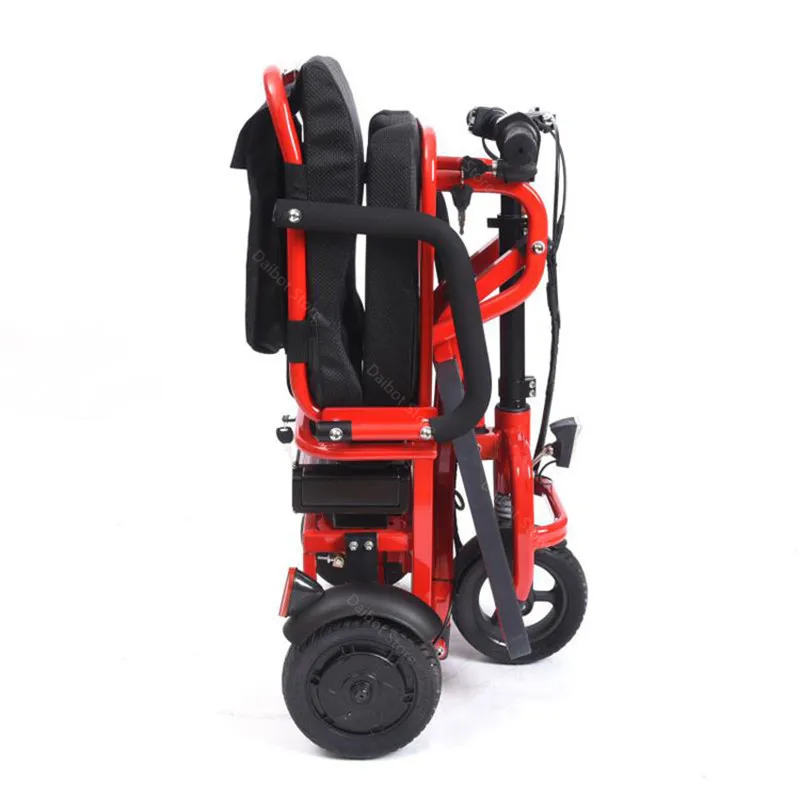 10-дюймовый электрический трехколесный самокат трехколесные электрические