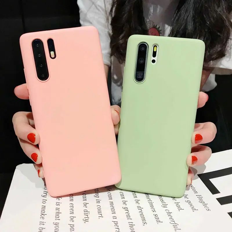 Чехол для телефона Lovebay ярких цветов huawei P30 P10 Lite P20 Pro мягкий чехол из ТПУ простая