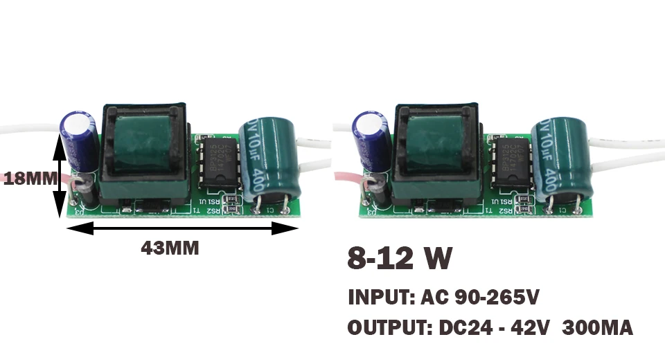 1-3W 4-7W 8-12W 12-18W 18-24W 25-36W LED driver power supply built-in constant current Lighting Transformers for DIY light | Лампы и