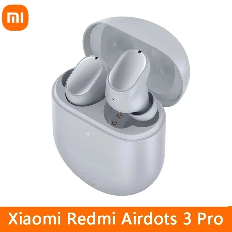 

TWS наушники Xiaomi Redmi Airdots 3 Pro, настоящие беспроводные наушники-вкладыши ANC, Bluetooth гарнитура, Беспроводная зарядка, Redmi Buds 3 Pro Наушники