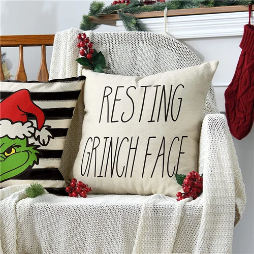 

Christmas Pillow Covers Set of 4 for Christmas Decorations Christmas Pillows Throw Pillows Christmas Farmhouse Decor for Couch