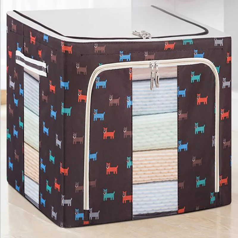 

Household storage box Oxford cloth storage box quilt storage bag storage bag folding environmental protection storage box