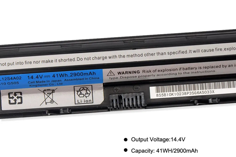 Аккумулятор KingSener L12S4E01 l12M4E01 для Lenovo G400S G410S G500 G500S G510S G405S G505S S510P S410P Z501 Z710 L12L4A02