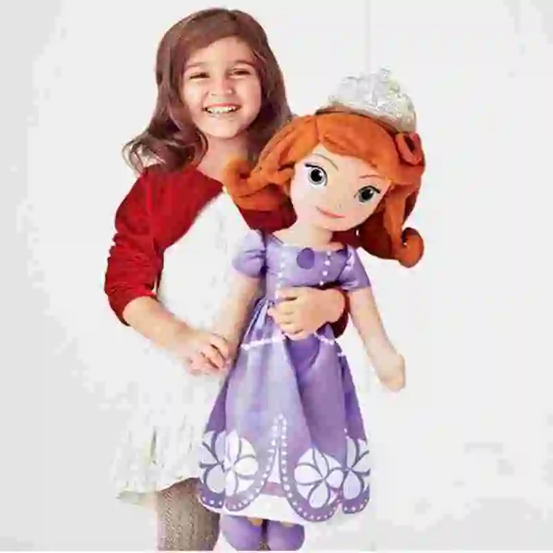 Бесплатная доставка 70 см София Принцесса кукла плюшевые игрушки мягкие куклы на