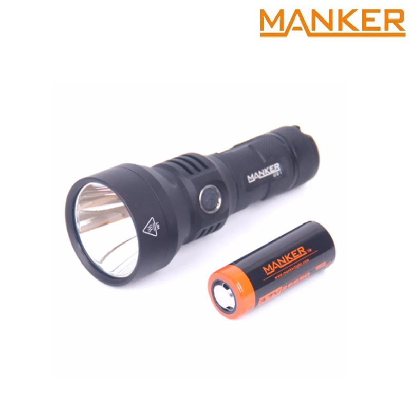 Фонарик Manker U21 26650 1560 люмен Cree XPH35 HI светодиодный 700 метров фонарь 5000 мАч