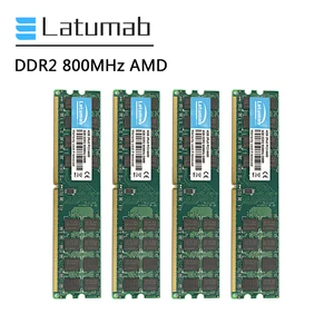latumab ram ddr2 4gb 8gb 800mhz pc2 6400 for amd cpu chipset motherboard memory ram 240 pins 1 8v pc memory ram module free global shipping