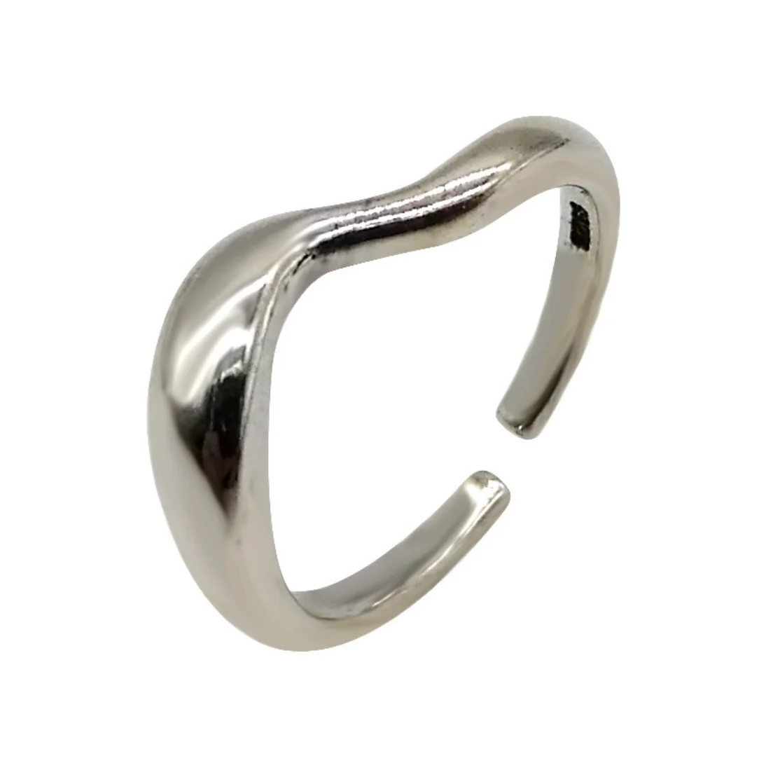 

Ring female simple line fluctuation fashion hip hop retro adjustable ring fashion item daily collocation