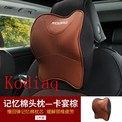 Для Skoda Kodiaq и Kodiaq GT подголовник подушка, подушка Kodiaq преобразованная GT Подушка кондиционера - Название цвета: Kodiaq