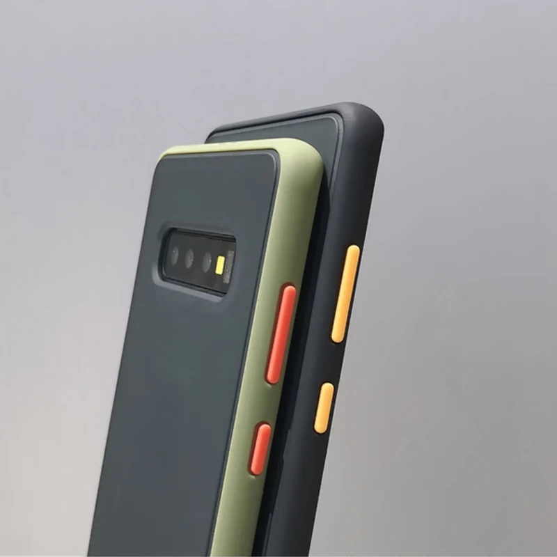 Матовый Жесткий чехол для Samsung Galaxy Note 10 Plus S10 S10E A40 A50 A60 A70 A10S A20E A30S M40 M30|Бамперы| |