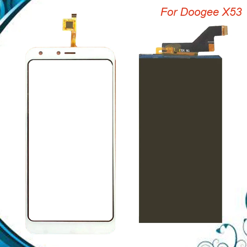 ЖК-дисплей и тачскрин Для doogee x 53 100% новый дигитайзер сменная стеклянная панель