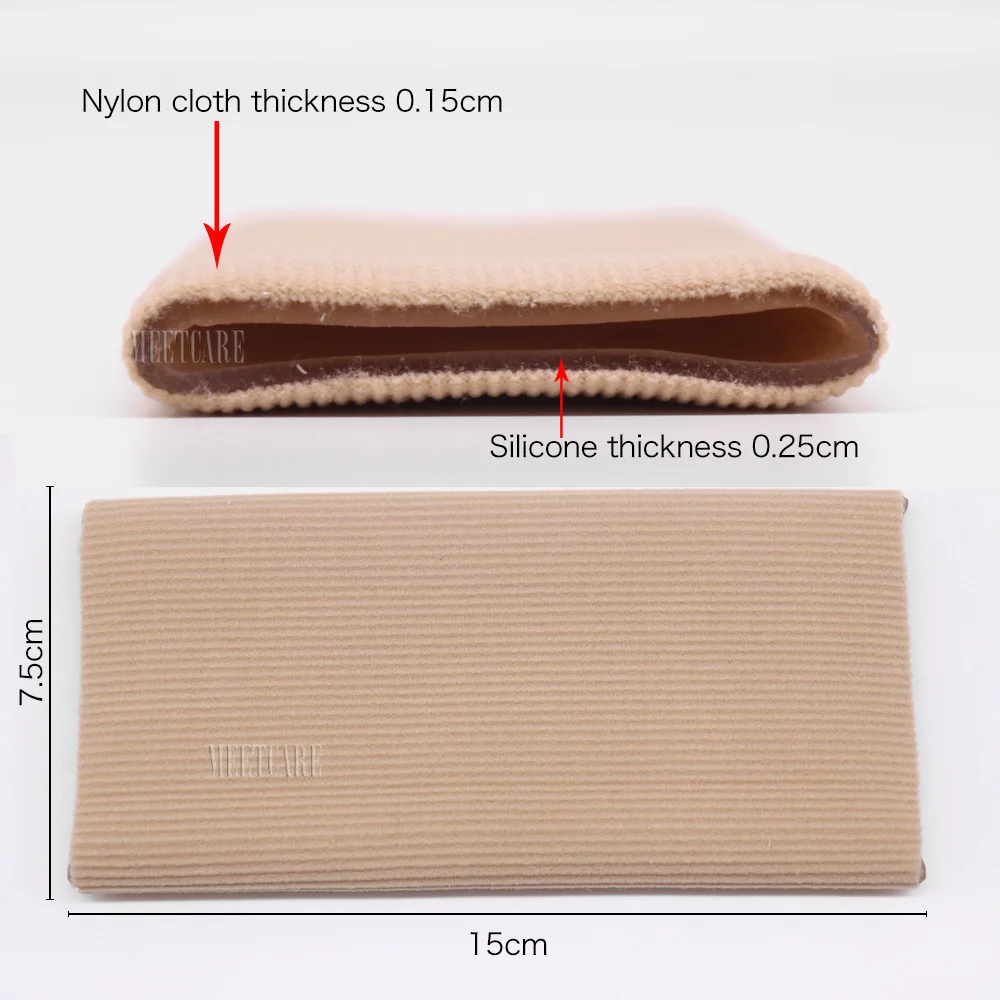 Силиконовые леггинсы для катания на коньках Увлажняющие гелевые носки каблуков