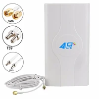 jx antemma 3g 4g lte omni panel antenna 7002600mhz 88dbi dual cable antenna sma ts9 crc9 for 3g 4g modem router