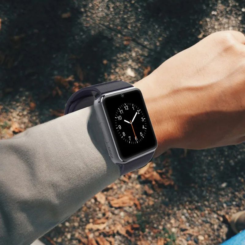 

Contact Screen GT08 Smart Watch SIM Card Call Phone with Camera Smart Watch Bracelet