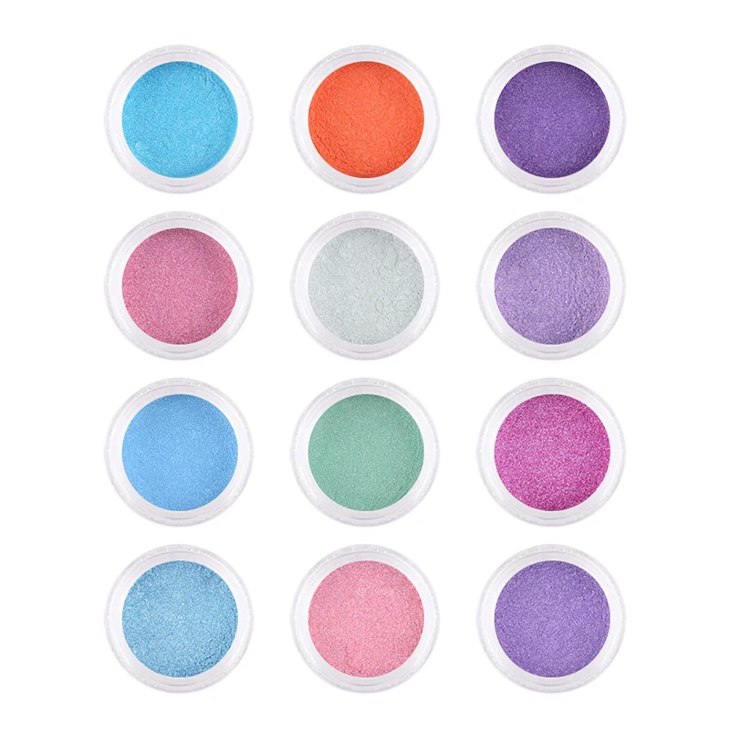 12 цветов свободный блеск для тела/лица/ногтей/Макияж Блеск пыль наклейки