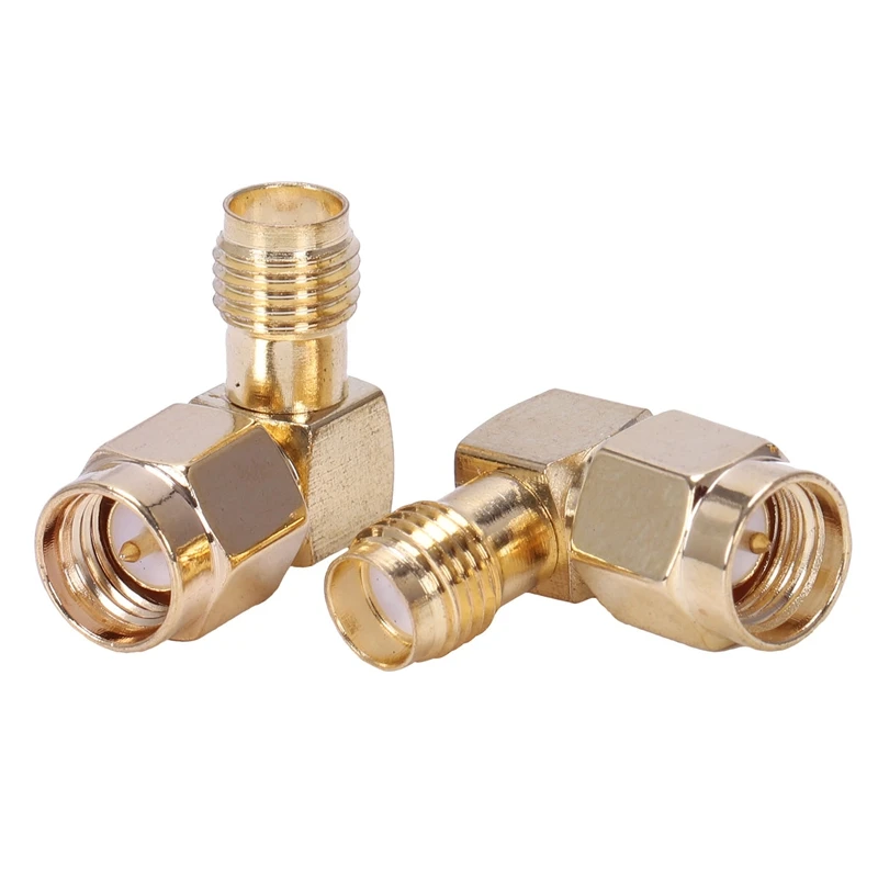 Качественный адаптер SMA для мужчин и женщин под прямым углом 90 градусов