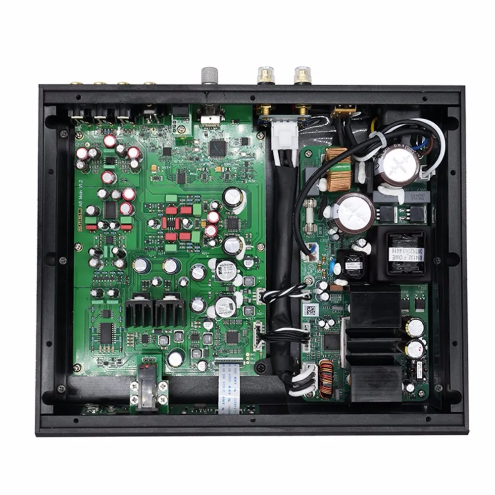 SMSL A8 Hi-Res HIFI Headphone Amplifier DAC Decoder XMOS Solution and ICEpower 125Wx2 Module Audio Digital Power | Электроника