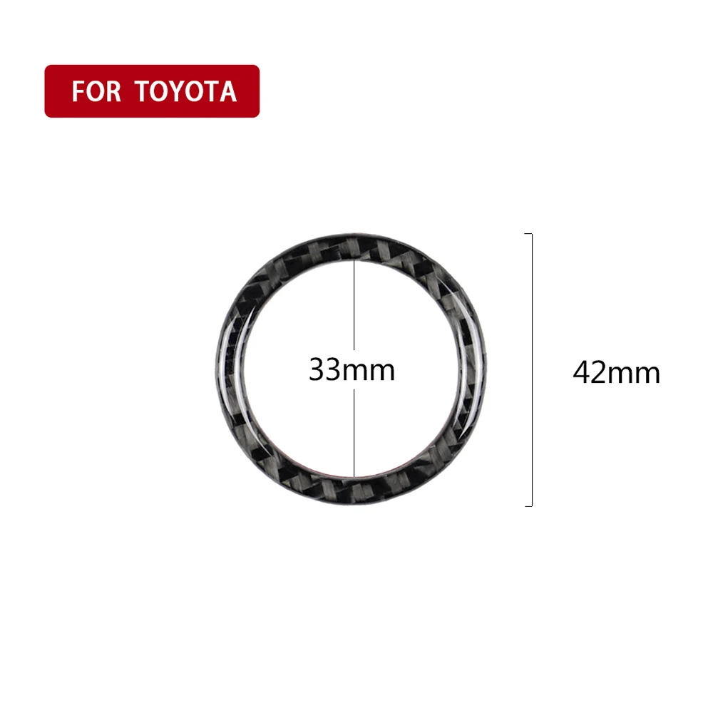

Interior Engine Button Ring Waterproof Wear-resistant Car Start/Stop Auto
