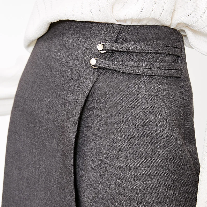 Vero Moda женские зимние модные свободные широкие брюки женские| 31836J522