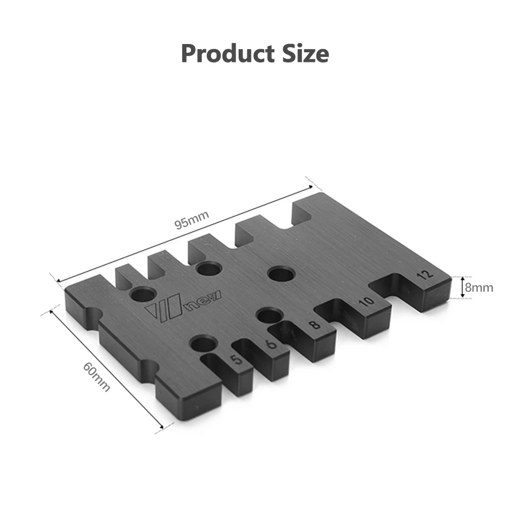 Теноновый штангенциркуль метрический и имперский шкала карты измерительный